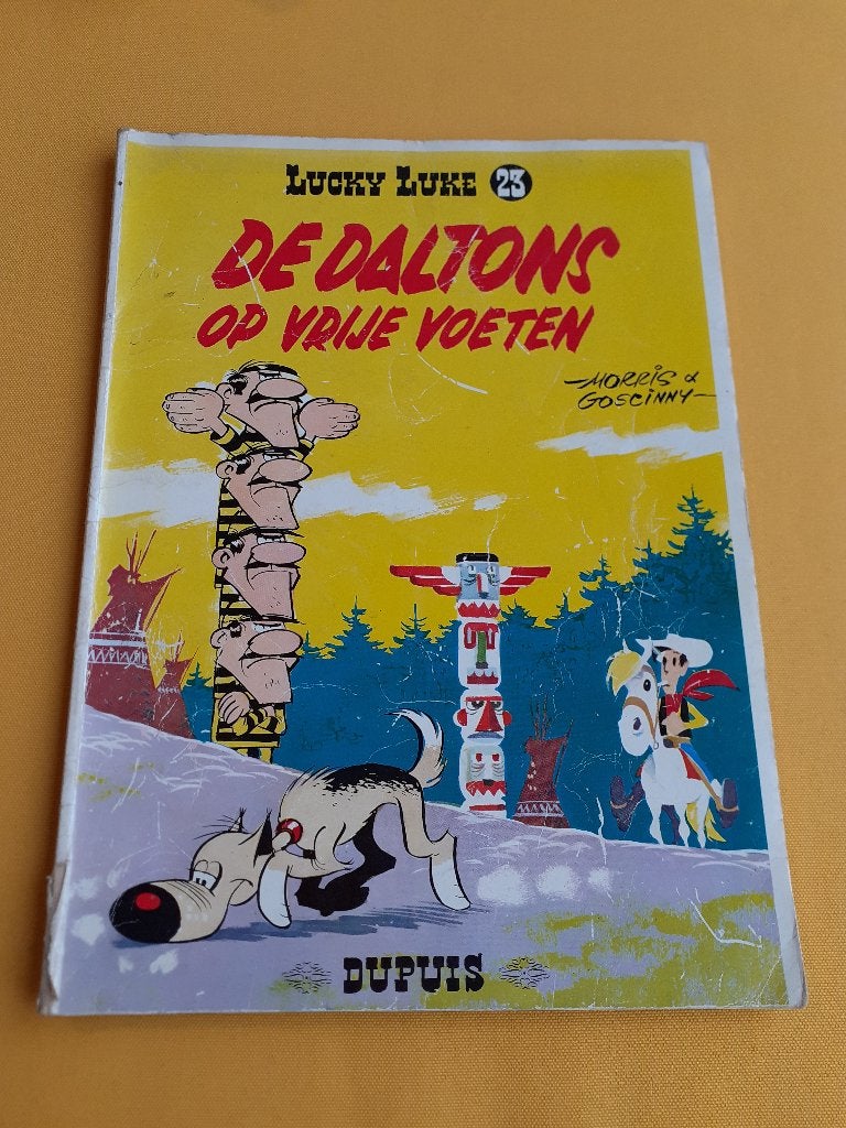 Strips Lucky Luke, Ophalen of Verzenden, Gelezen