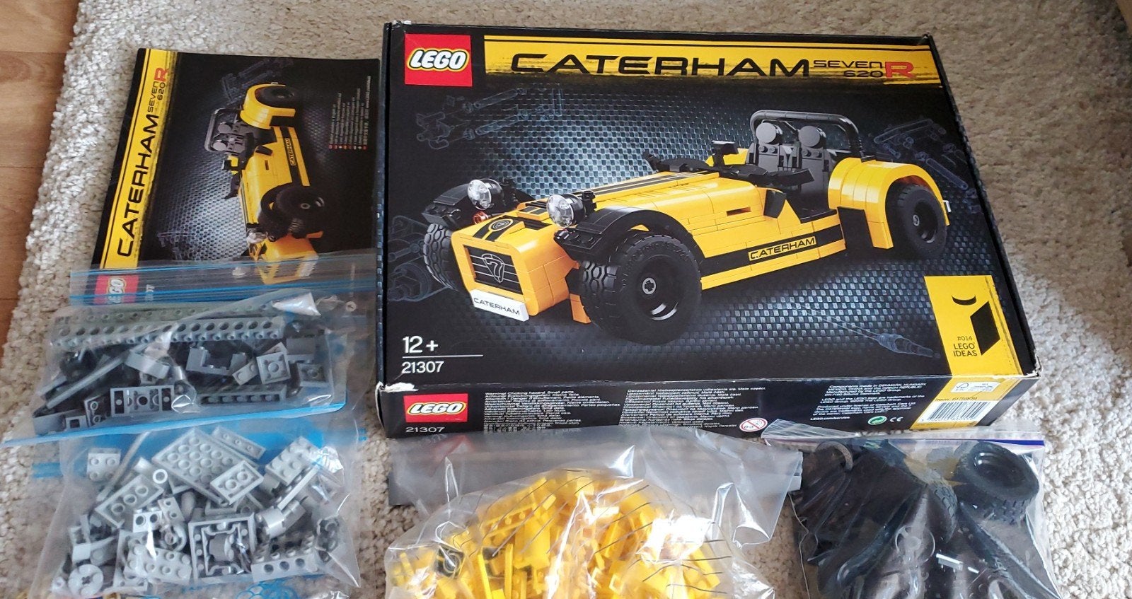 lego 21307 Caterham Seven 620R
100% compleet en gesorteerd., Ophalen of Verzenden, Compleet, Lego