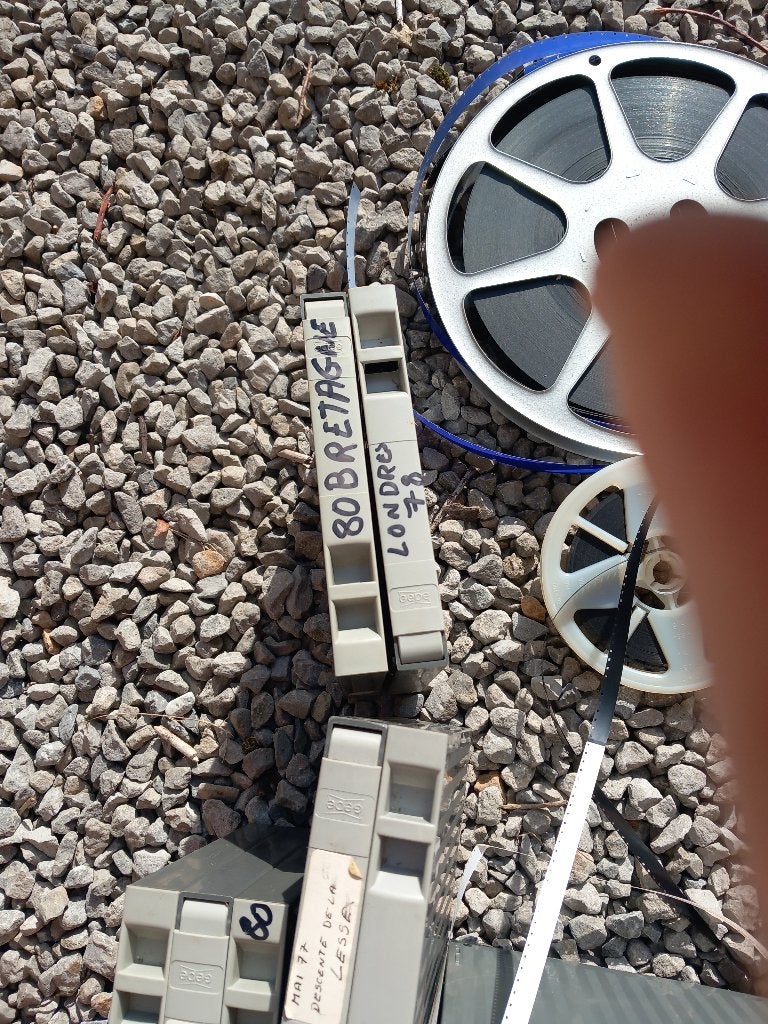 Très beau lots de bobines de film - à partir 1972, Enlèvement