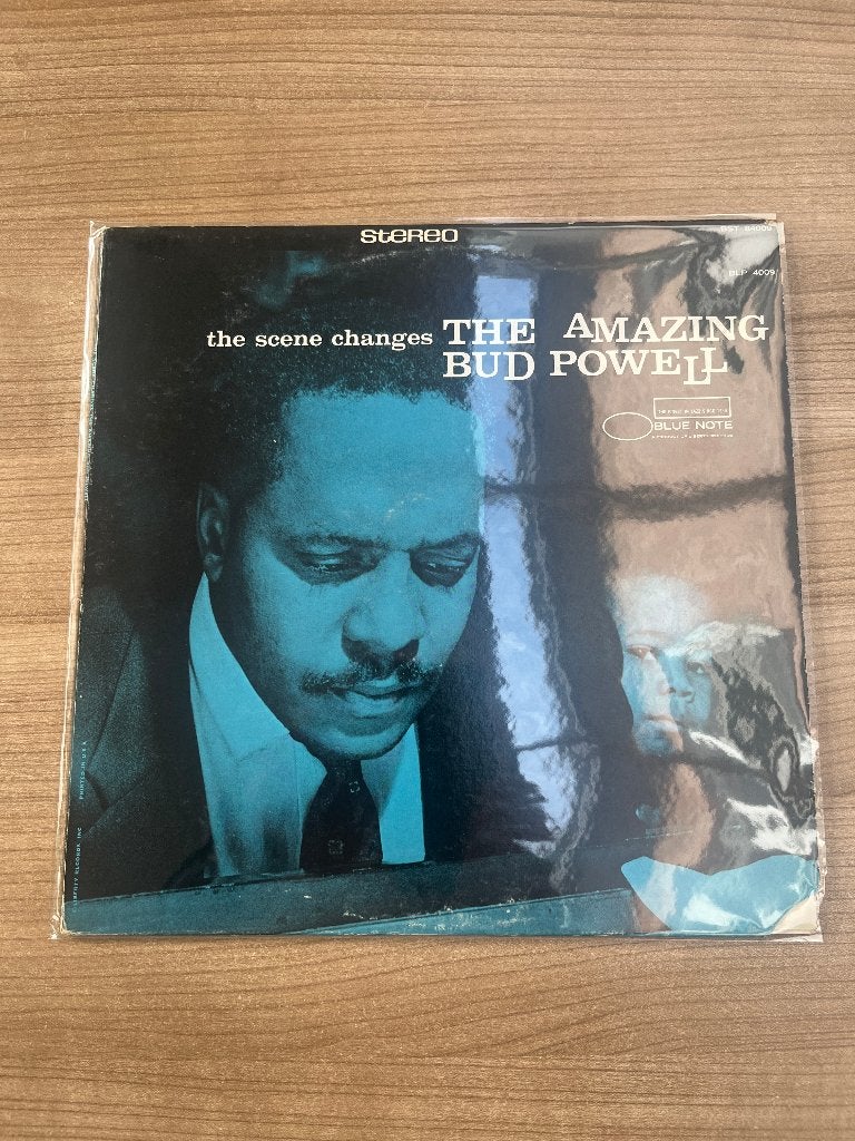 THE AMAZING BUD POWELL - THE SCENE CHANGES (BLUE NOTE 84009), LP, Enlèvement ou Envoi, Utilisé, Housse de protection extérieure