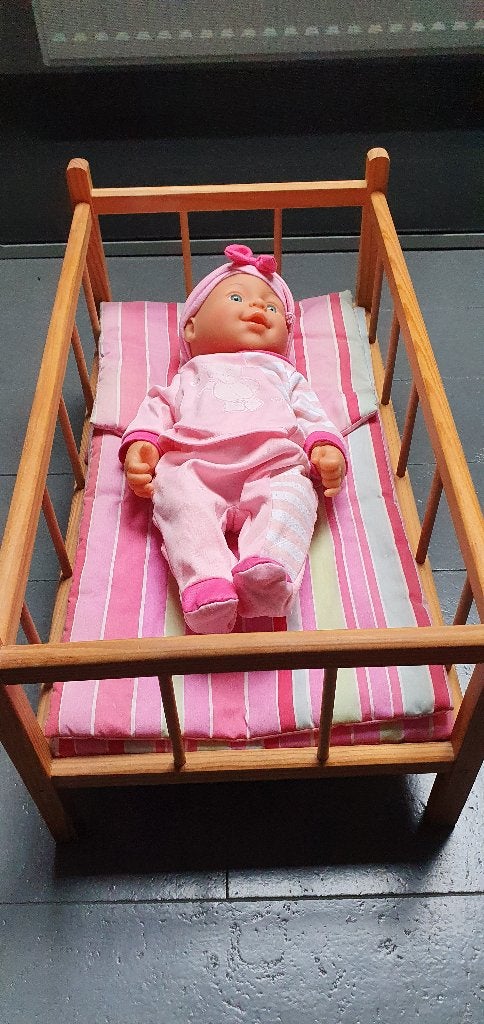 pop die spreekt, Kinderen en Baby's, Ophalen, Zo goed als nieuw, Babypop