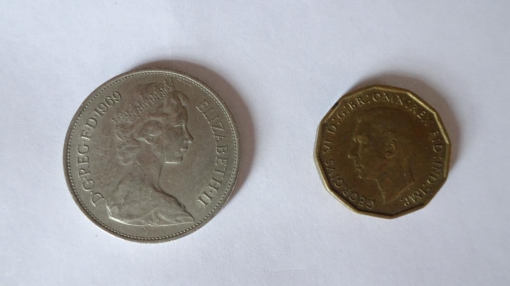 ancienne pièce de monnaie ANGLETERRE, Enlèvement ou Envoi