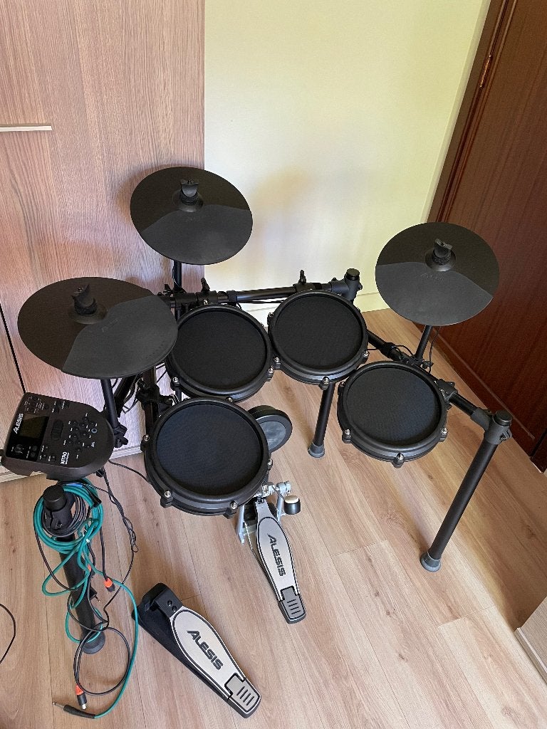 Elektronisch Drumstel - Alesis Nitro Mesh Kit, Ophalen, Gebruikt, Overige merken, Elektronisch