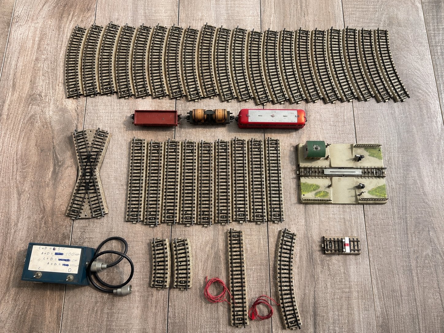 Märklin H0 treinset met veel M-rails – Vintage, Enlèvement ou Envoi, Comme neuf, Set de Trains