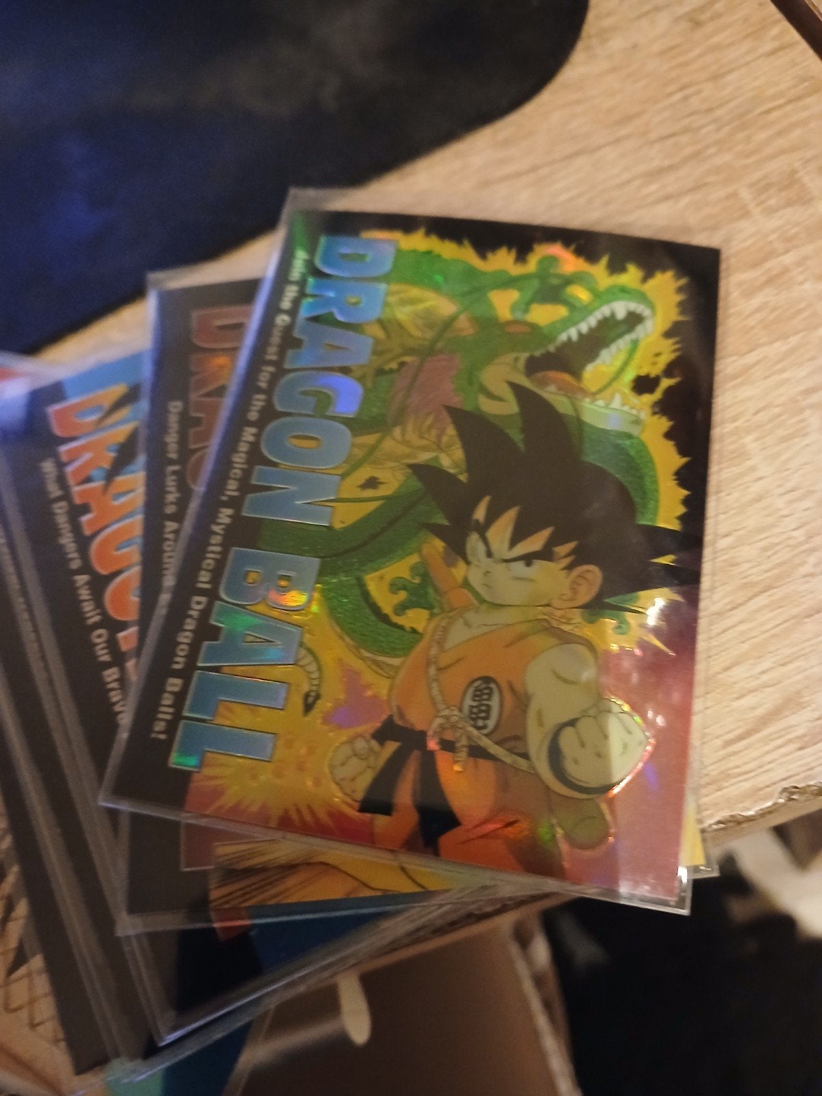 cartes dragon ball, Ophalen