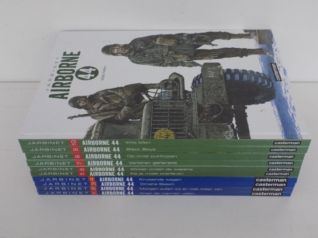 Airborne 44 ~ Complete serie hardcovers 1 t/m 10, Livres, Série complète ou Série, Enlèvement ou Envoi, Neuf, Philippe Jarbinet (Jarby)