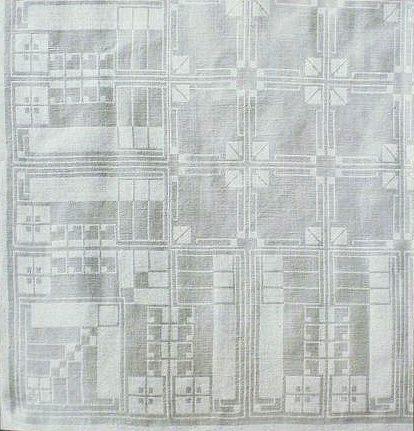 BEHRENS Peter Jugendstil tafellaken, Antiek en Kunst, Antiek | Kleding en Textiel, Ophalen of Verzenden