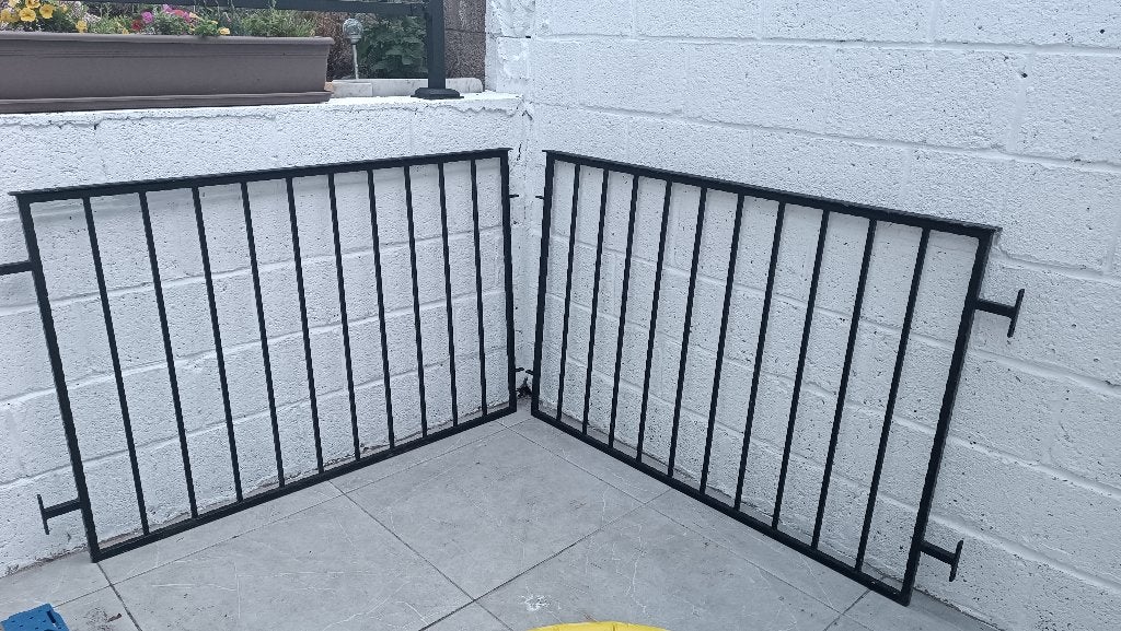 Smeedijzeren balustrade/ balustrade, Doe-het-zelf en Bouw, Ophalen of Verzenden, Gebruikt, IJzer