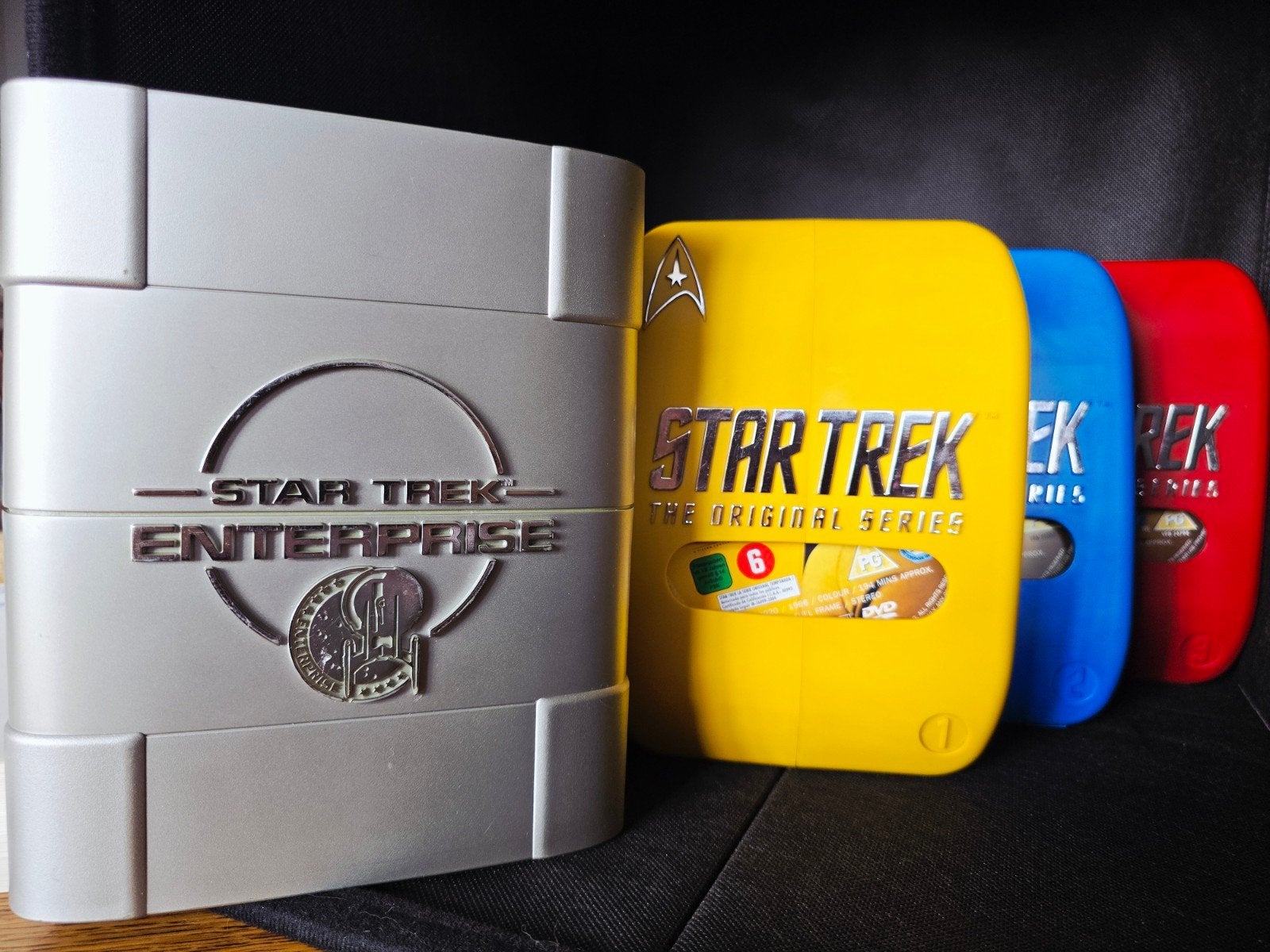 Star Trek - collection de coffrets de collection de DVD, À partir de 6 ans, Enlèvement ou Envoi, Utilisé, Coffret