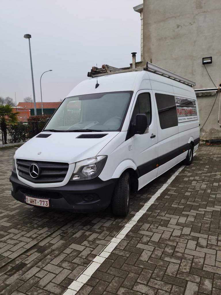 Mercedes Sprinter 316, Auto's, Bestelwagens en Lichte vracht, 4 cilinders, 2000 kg, Wit, 6 zetels