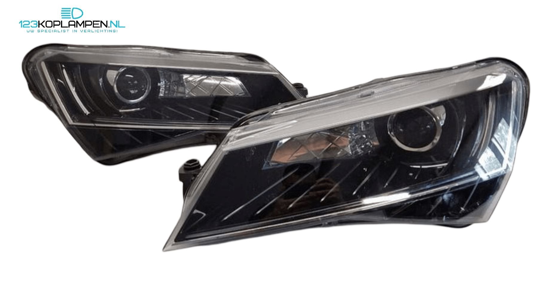 Skoda Superb 3 3V1 Xenon Led Koplamp links rechts, Autos : Pièces & Accessoires, -, Utilisé, Skoda, -