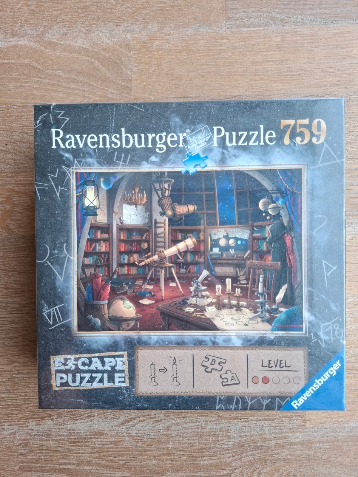 Ravensburger Puzzel Escape De Sterrenwacht 759 NIEUW, Hobby en Vrije tijd, Ophalen of Verzenden, 500 t/m 1500 stukjes, Nieuw, Legpuzzel
