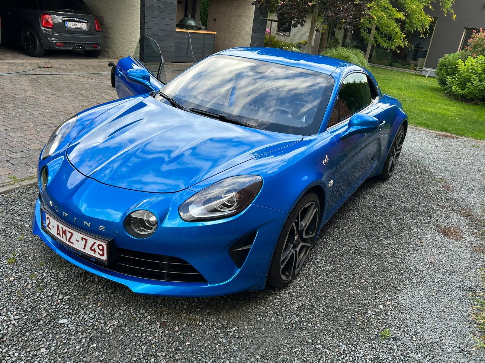 Alpine A110 Légende, Auto's, Euro 6, A110, Blauw, Leder