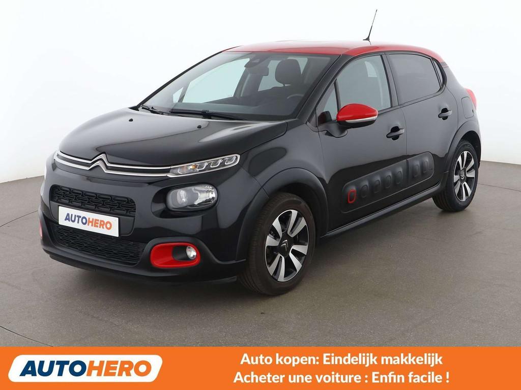 Citroën C3 1.2 PureTech Shine (bj 2019), Voorwielaandrijving, Stof, Gebruikt, Euro 6