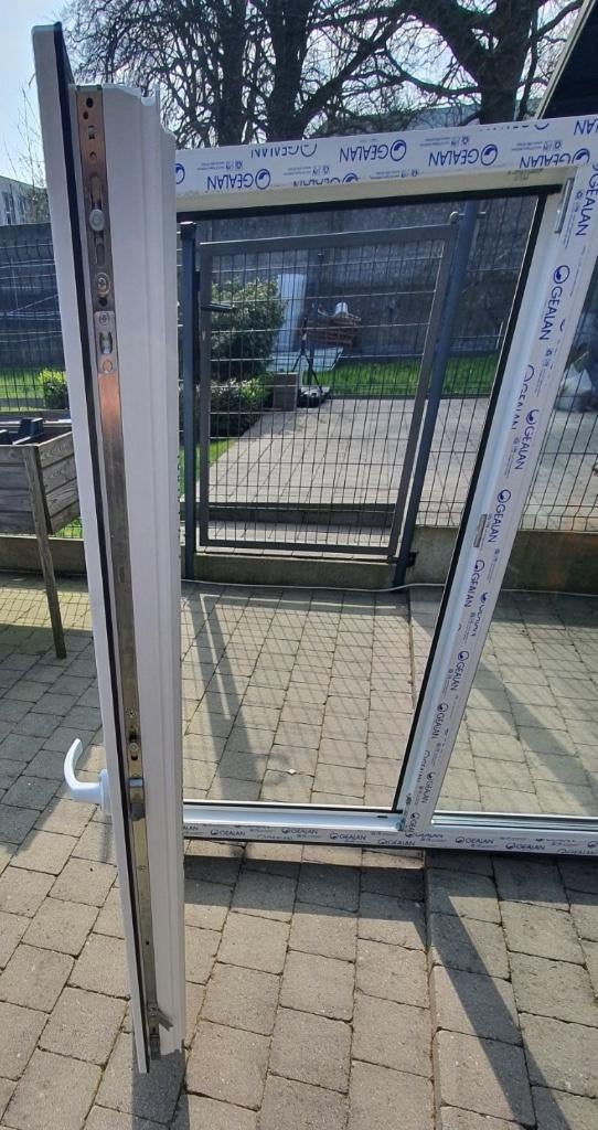 Chassis avec vitrage thermopane 204 cm x 125 cm jamais posé, Neuf, Double vitrage, Enlèvement ou Envoi, 160 cm ou plus