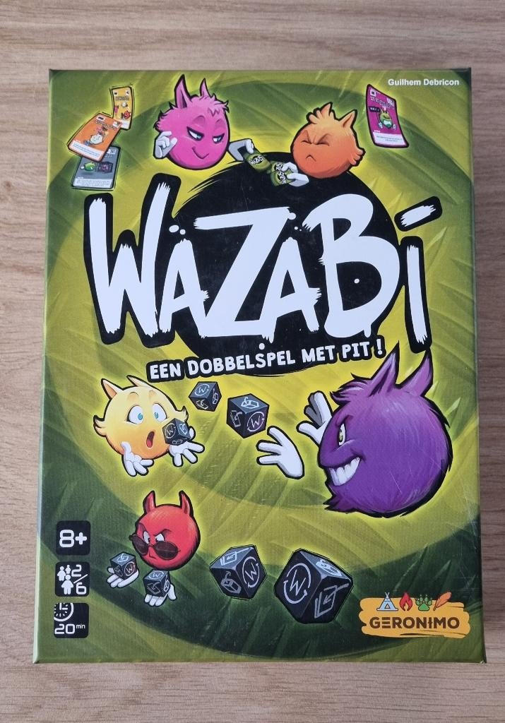 Wazabi dobbelspel, Enlèvement, Comme neuf