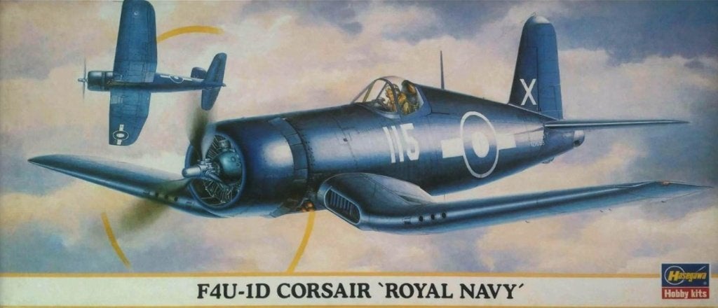 Hasegawa F4U-1D Corsair « Royal Navy », Neuf, Hasegawa, Enlèvement ou Envoi, 1:72 à 1:144