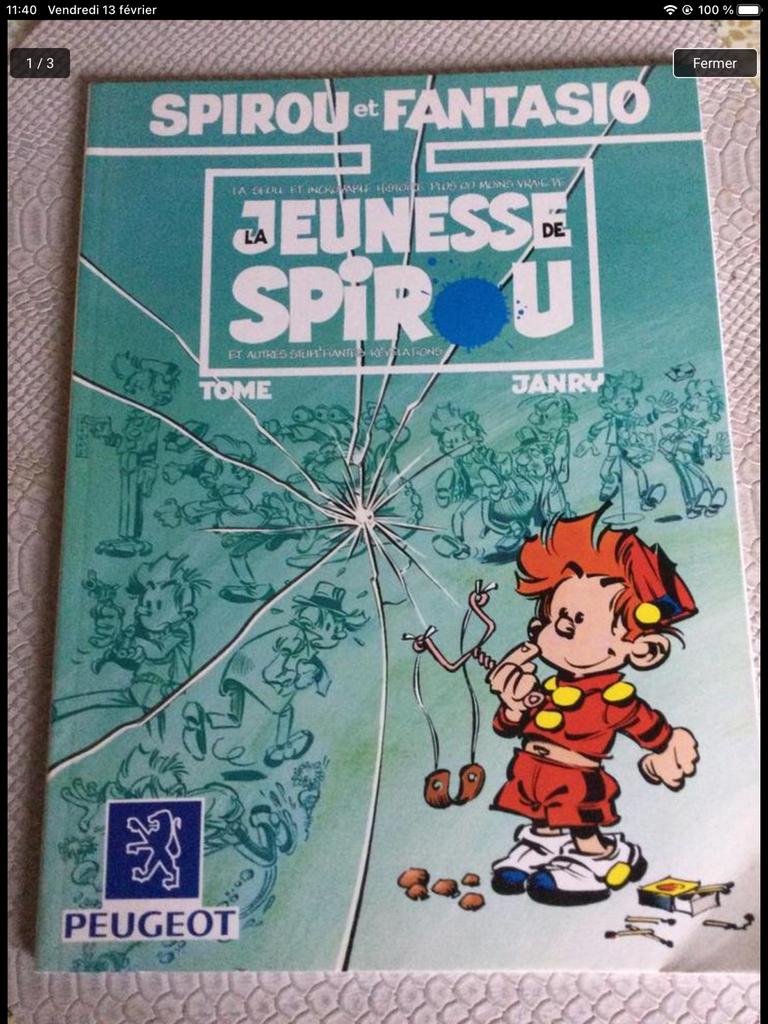 DE JEUGD VAN SPIROU, Verzamelen, Zo goed als nieuw