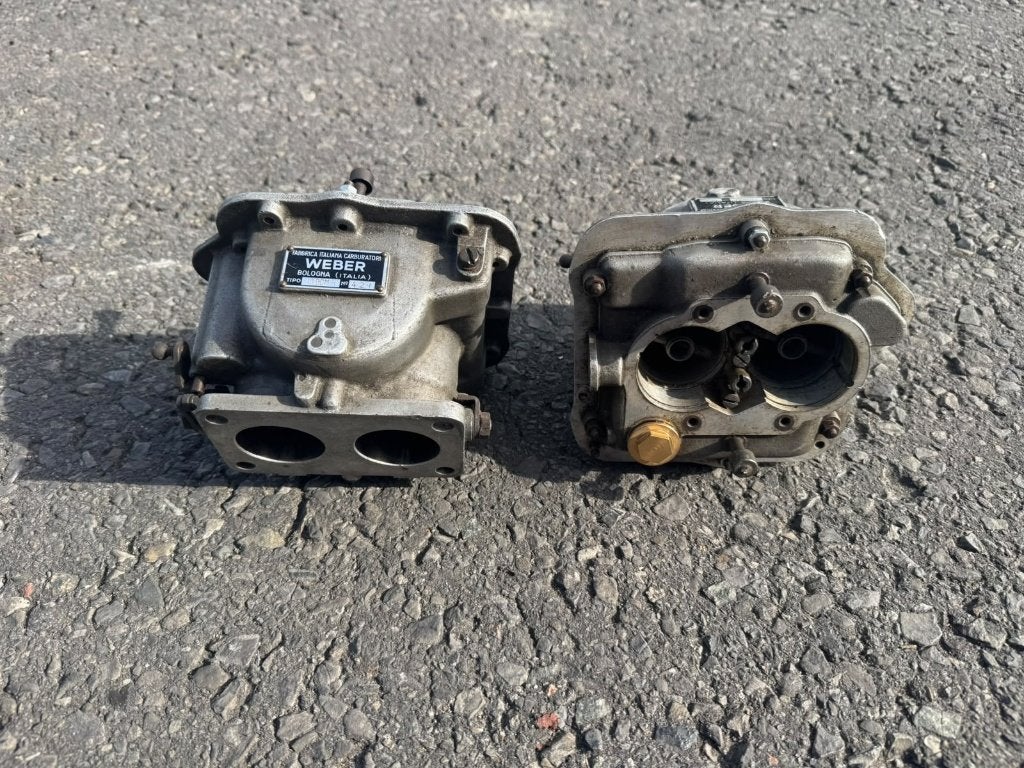 Weber 40 DCM Porsche 550 Spyder carburateur - Zeldzaam, Ophalen, Gebruikt, Oldtimer onderdelen