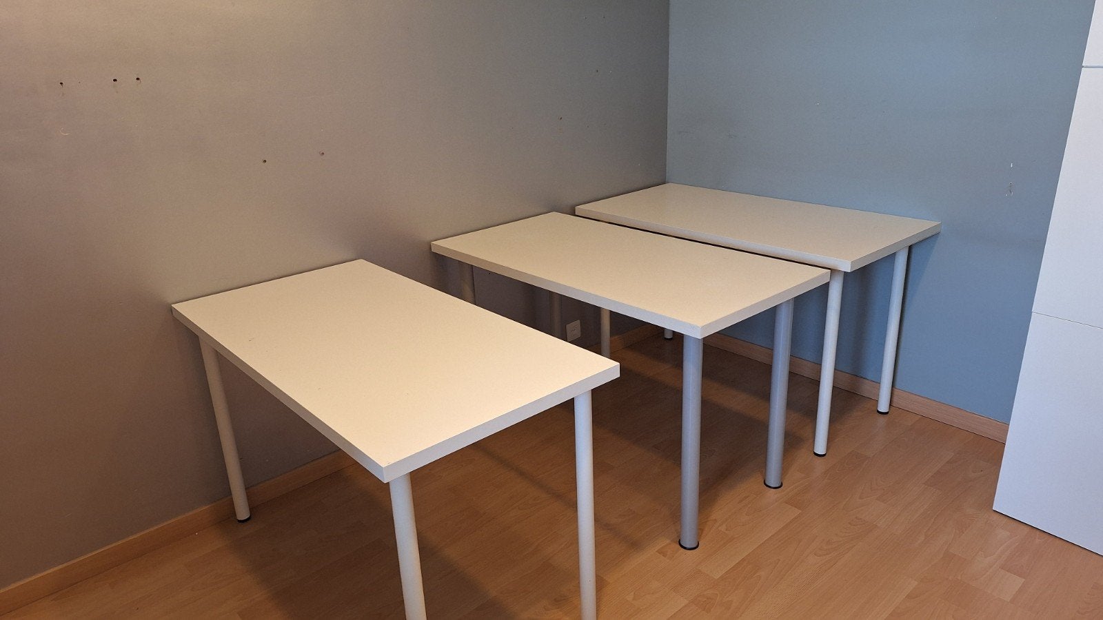 3 tafels ikea wit, Huis en Inrichting, Ophalen