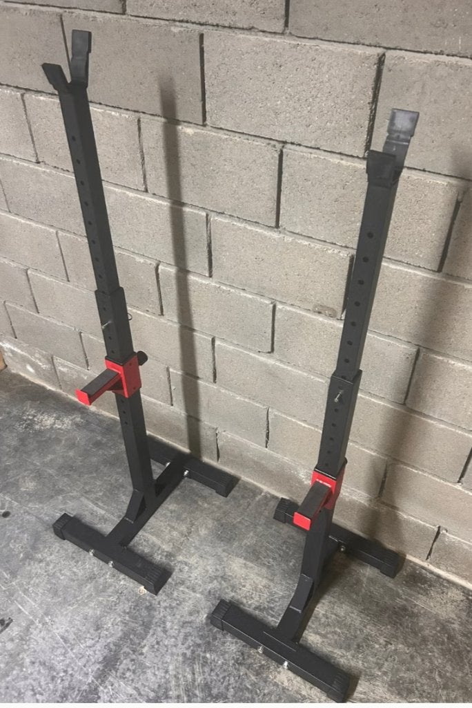 Squat Rack / Haltersteunen /  Halterstandaard, Ophalen, Zo goed als nieuw, Benen, Overige typen