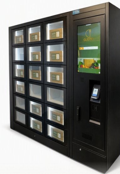 Automaat met betaalunit, Ophalen