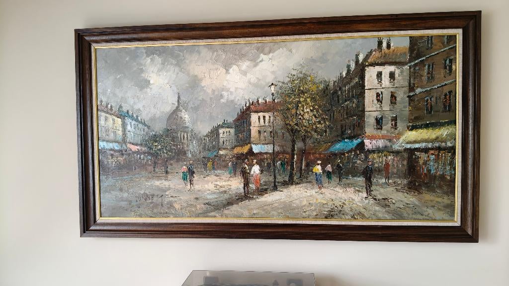 Olieverfschilderij, Antiek en Kunst, Ophalen