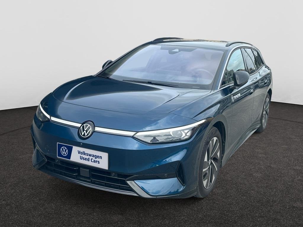 Volkswagen ID.7 Tourer Tourer Pro Business Premium 77 kWh 21, Auto's, Volkswagen, Automaat, Elektrisch, Break, Zilver of Grijs