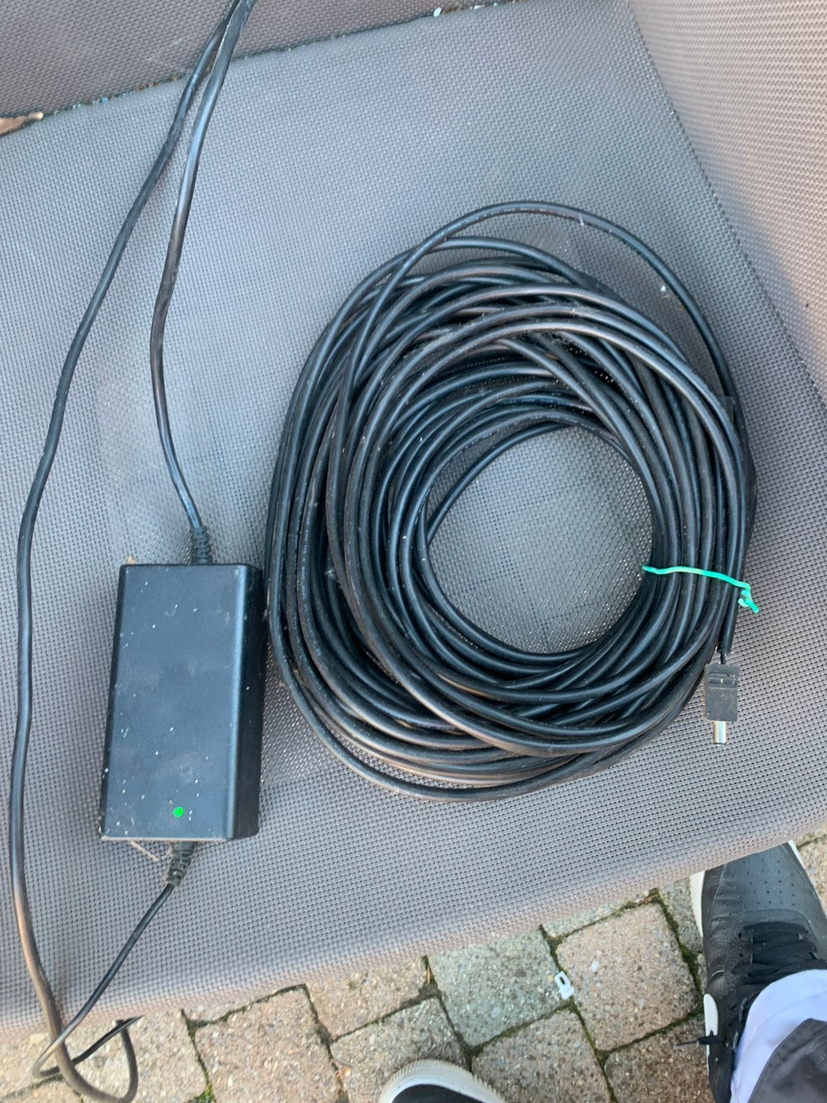 Lader voor robomow met verleng stuk, Audio, Tv en Foto, Opladers, Ophalen, Zo goed als nieuw