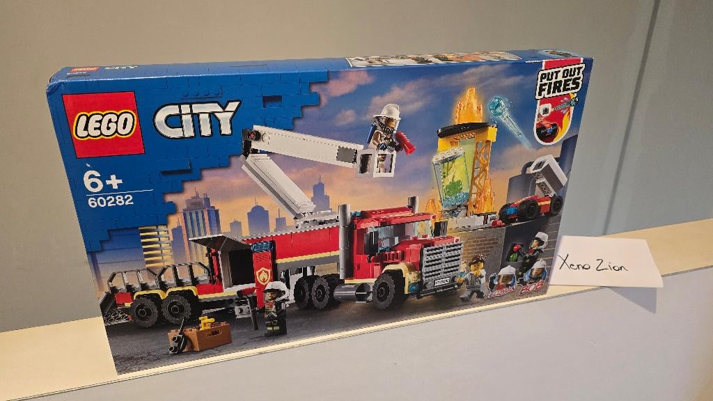 Lego 60282 - grote ladderwagen - NIEUW / ONGEOPEND, City, Lego, Nieuw, Ophalen of Verzenden