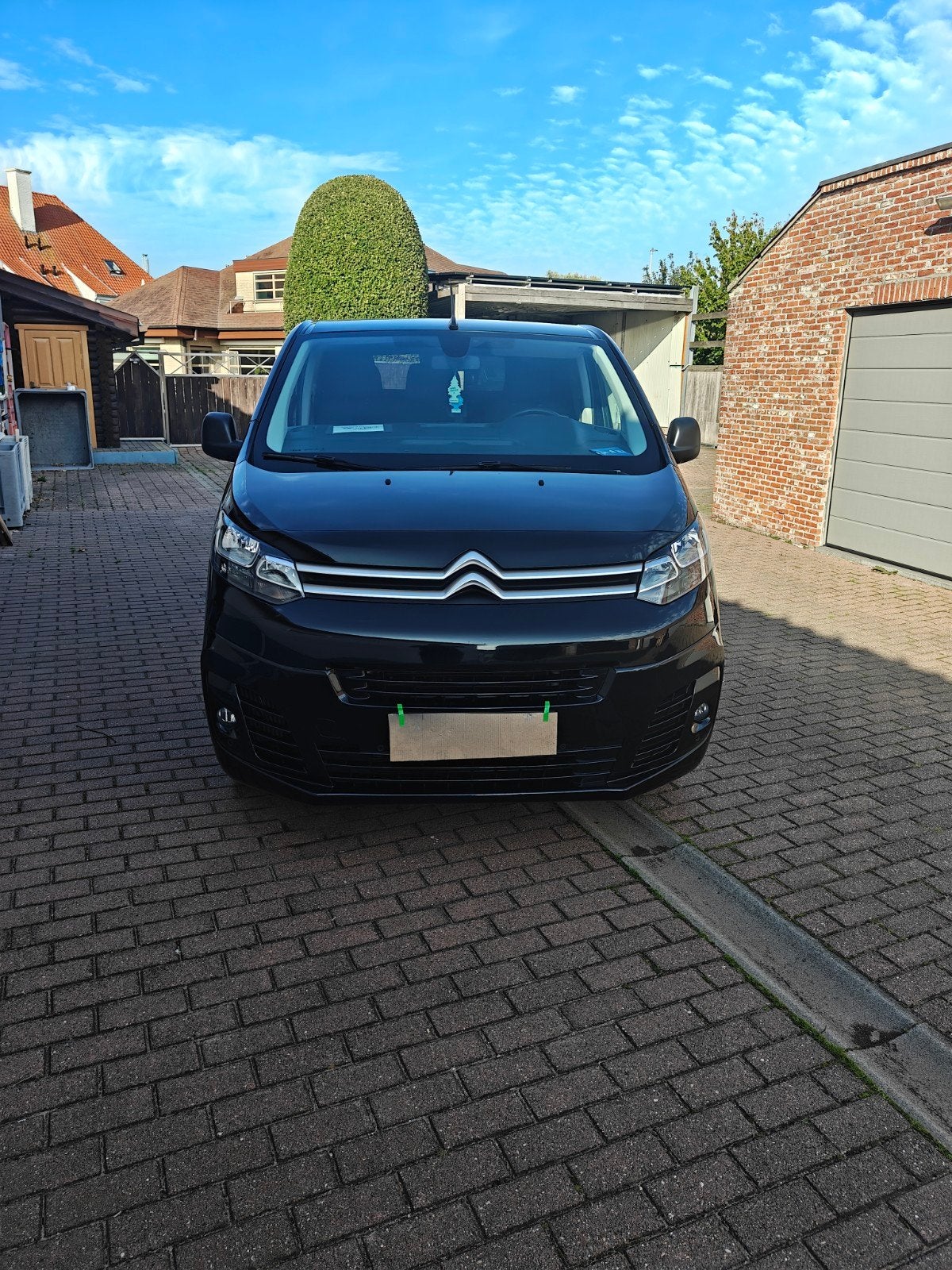 citroen jumpy 6 plaatsen lichte vracht, Voorwielaandrijving, Leder en Stof, Zwart, 6 zetels