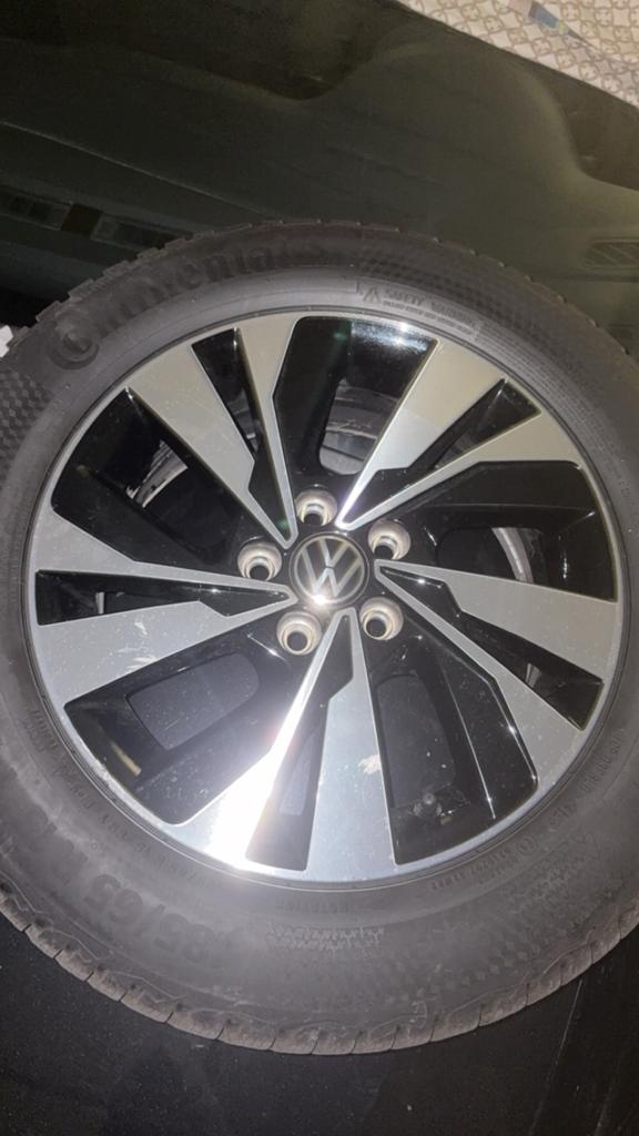 4 JANTES ALLIAGE VOLKSWAGEN seat audi ORIGINE OEM  8 PNEUS, Autos : Pièces & Accessoires, Pneus & Jantes, Enlèvement, 15 pouces