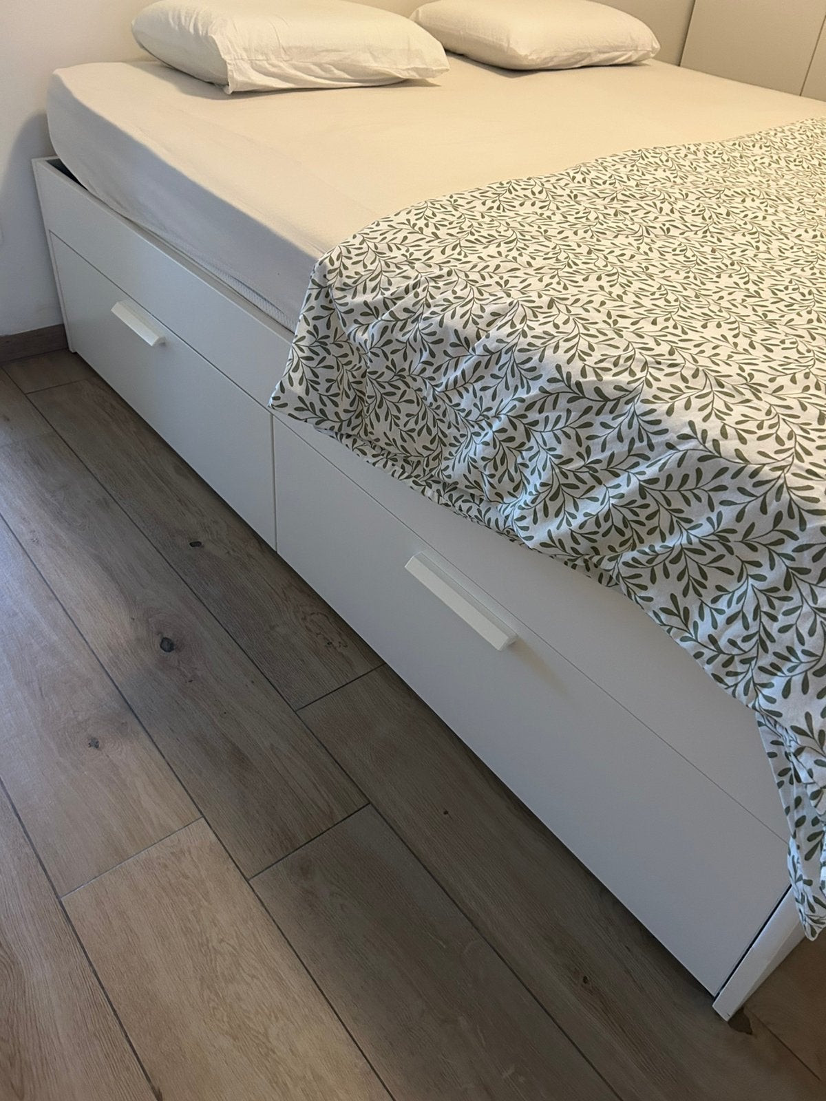Bedframe brimnes met lades 180x200, Enlèvement, Comme neuf