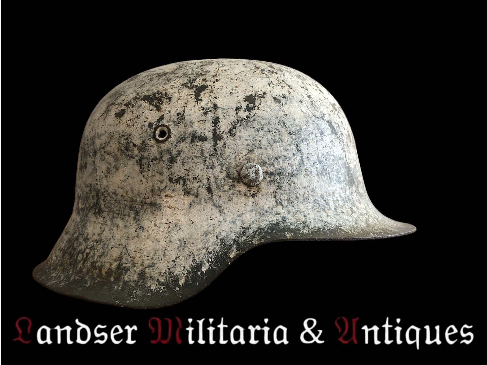 WH WW2 M42 SD wintercamo helm, Verzamelen, Militaria | Tweede Wereldoorlog, Ophalen of Verzenden