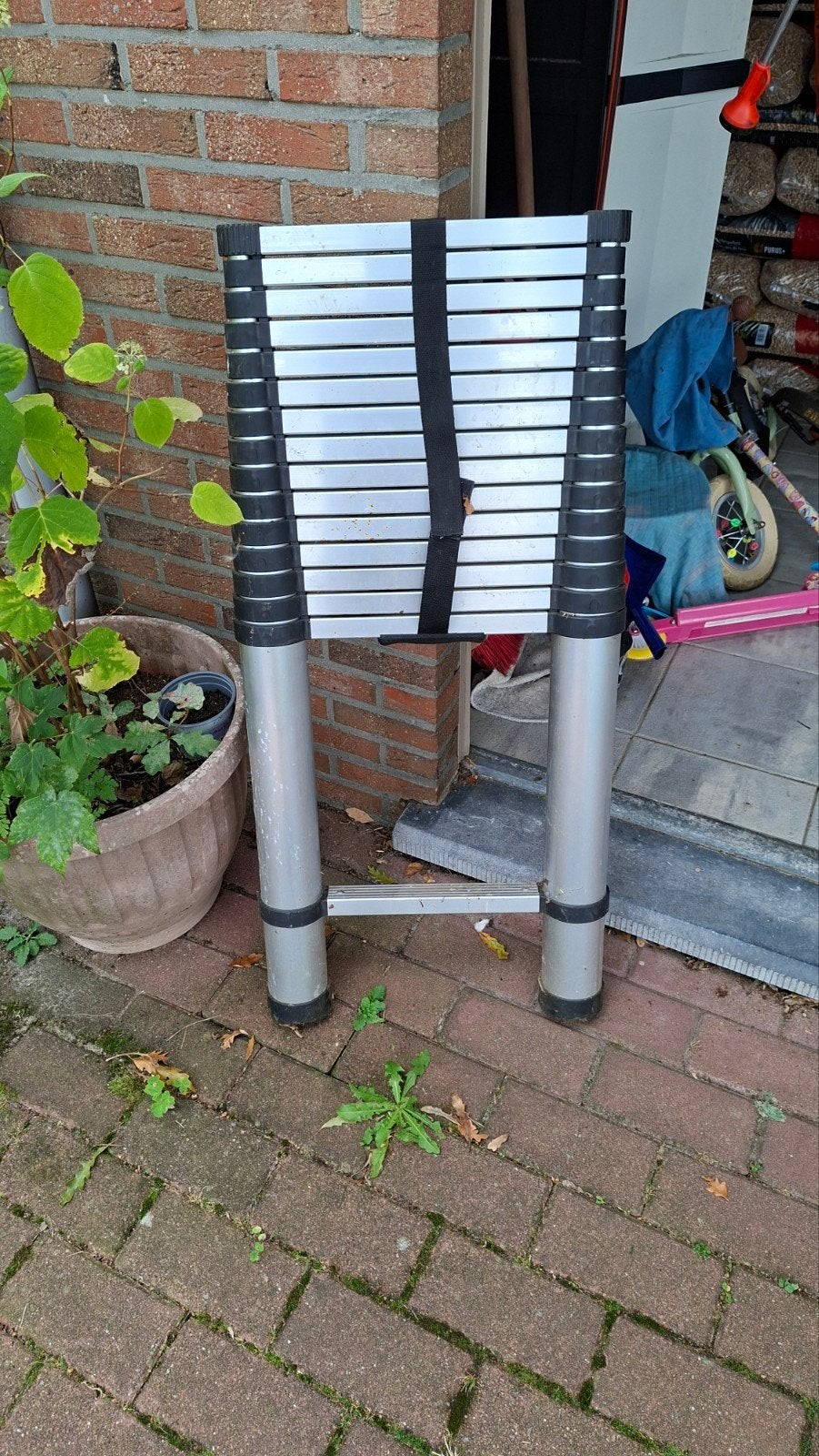 unschuifbare ladder, Pliable ou rétractable/escamotable, Échelle, Enlèvement, Utilisé