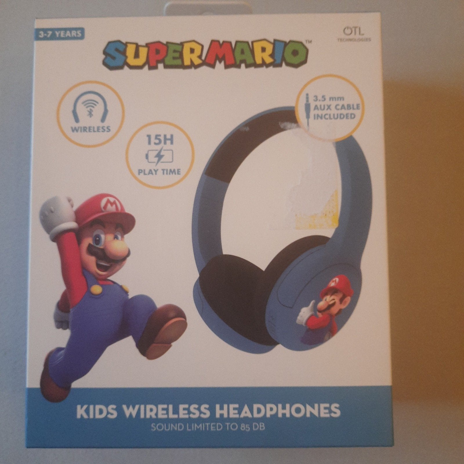 SUPERMARIO POUR ENFANTS *CASQUE SANS FIL* NEUF* SCELLÉ* MENT, Neuf, Autres marques, Sans fil, Enlèvement
