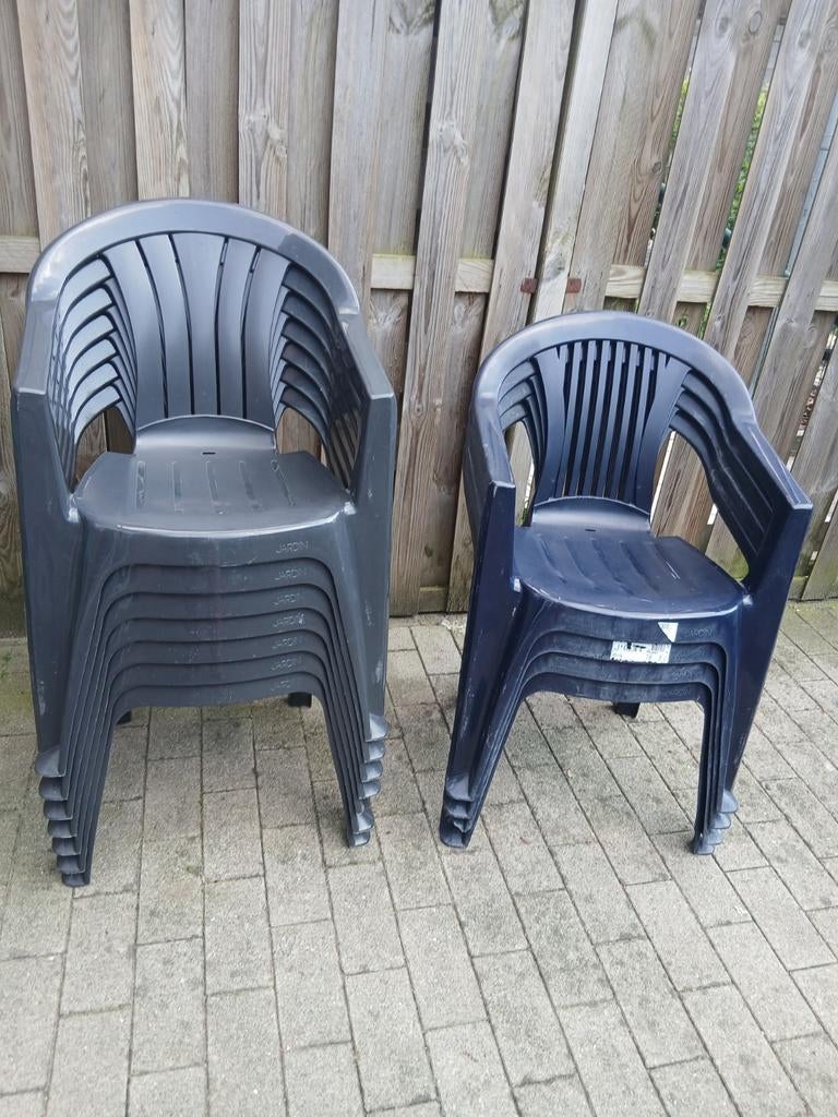 8 Tuinstoelen, Tuin en Terras, Ophalen