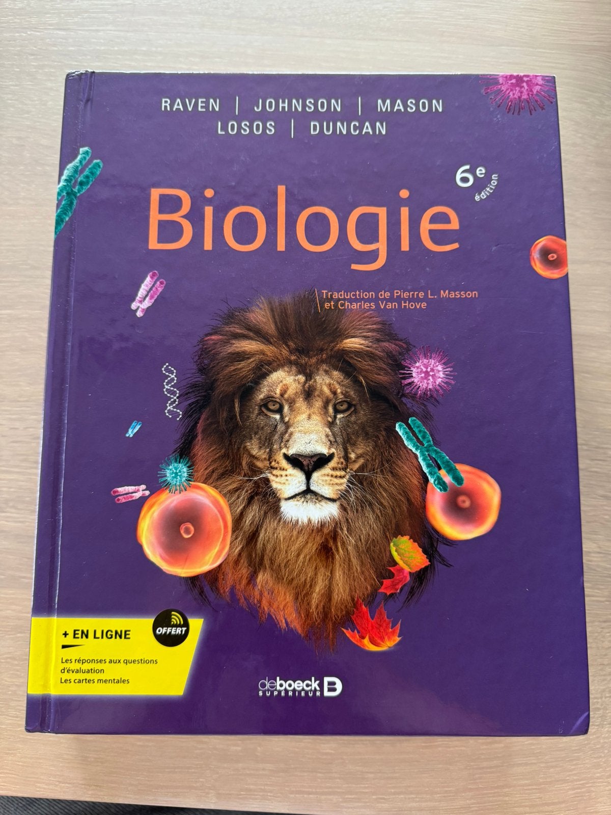 Biologie 6e édition, Livres, Enlèvement ou Envoi, Comme neuf, Sciences naturelles