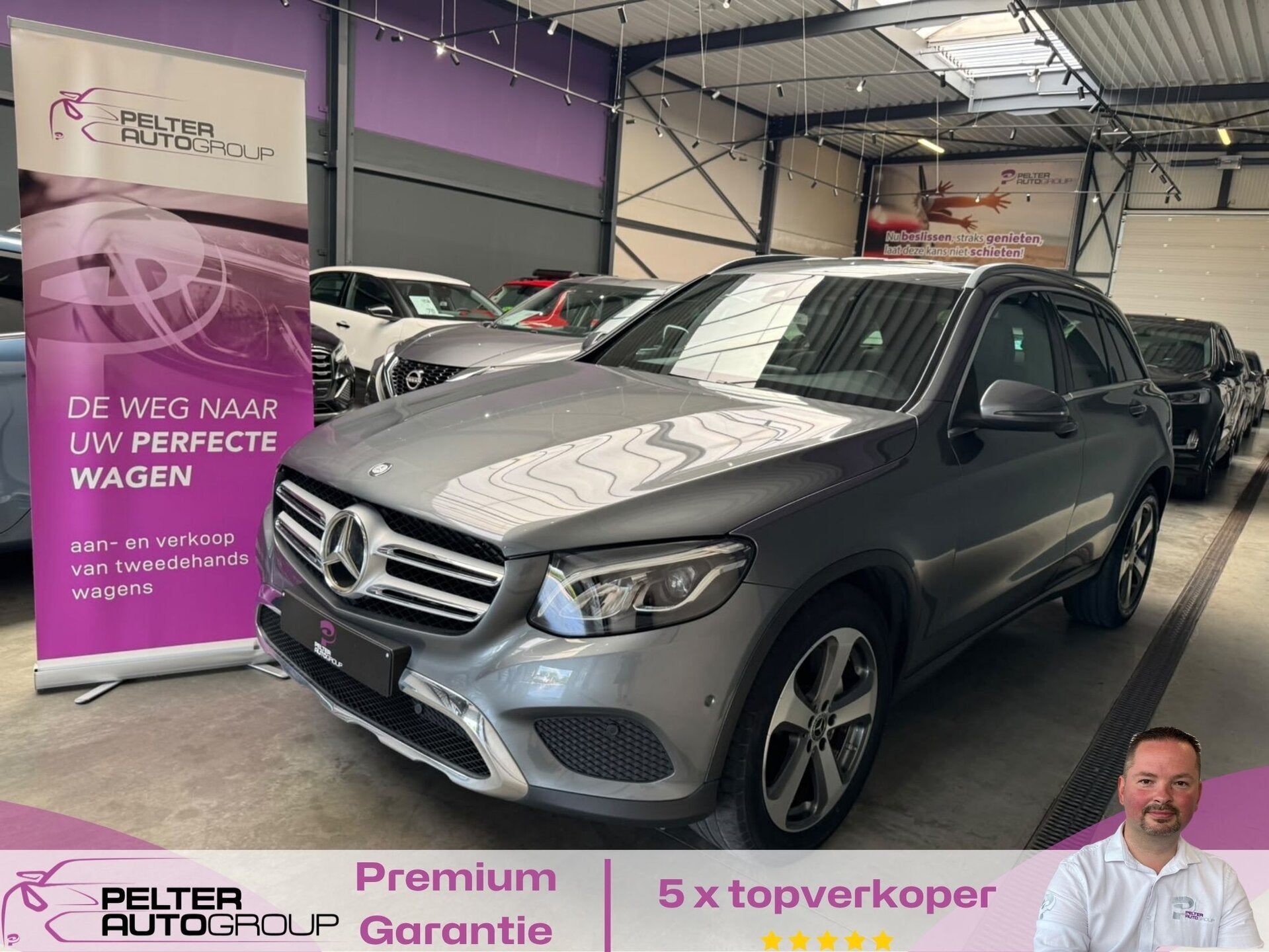 Mercedes-Benz GLC 220 d 4MATIC Automaat GPS Camera 76.000km, 4 cilinders, 0 kg, 5 deurs, SUV of Terreinwagen