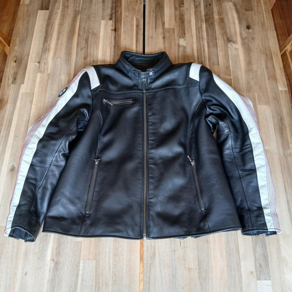 BMW Motorrad Club Ladies Vintage Lederen Motorvest, Large, Motoren, Kleding | Motorkleding, Ophalen of Verzenden