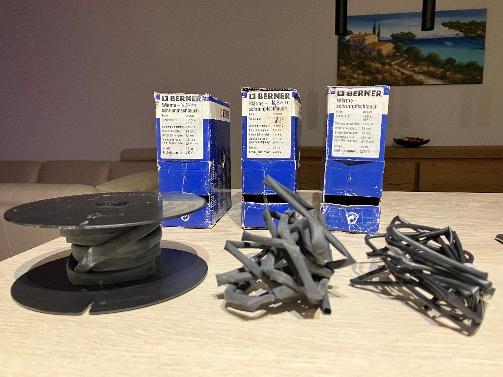 NOUVEAU : 36,82 mètres gaine thermorétractable BERNER, Bricolage & Construction, Enlèvement ou Envoi, Neuf, Autres marques, Autres types