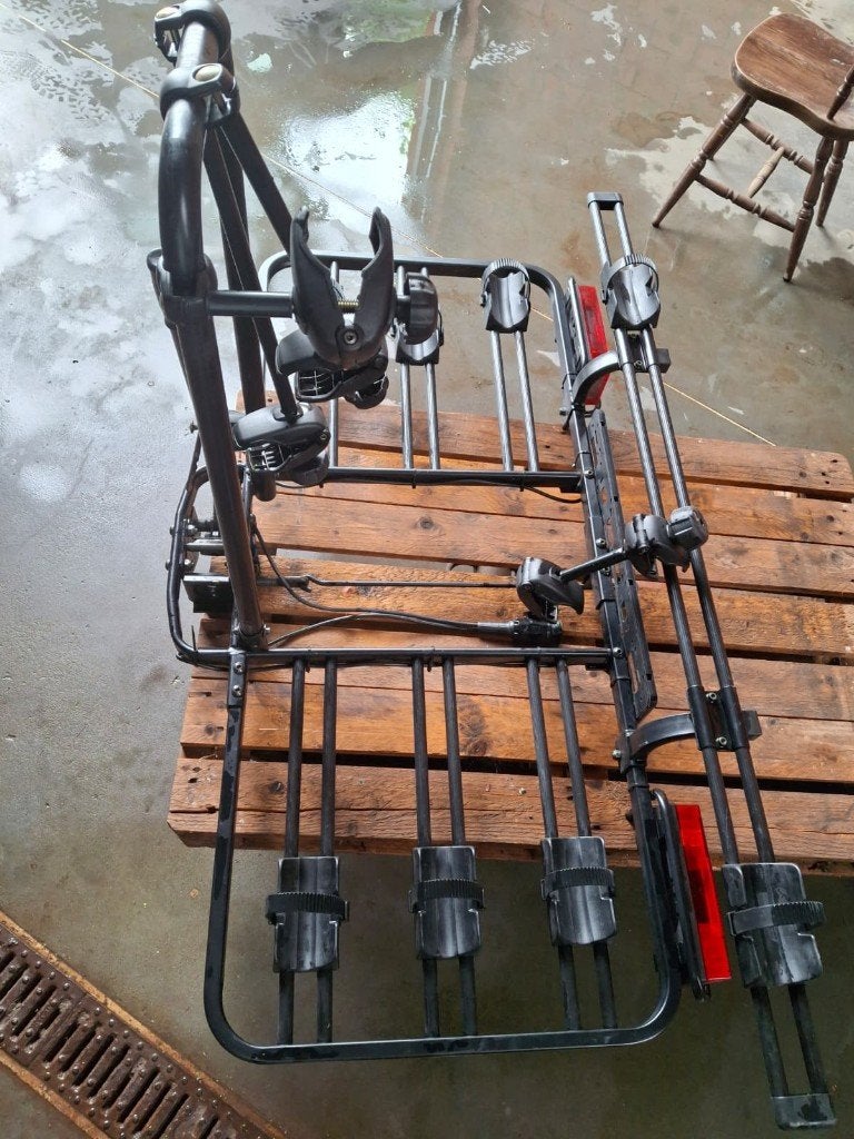 Thule EuroClassic 914 Fietsendrager voor 4 fietsen, Ophalen, 3 fietsen of meer, Gebruikt, Brede banden
