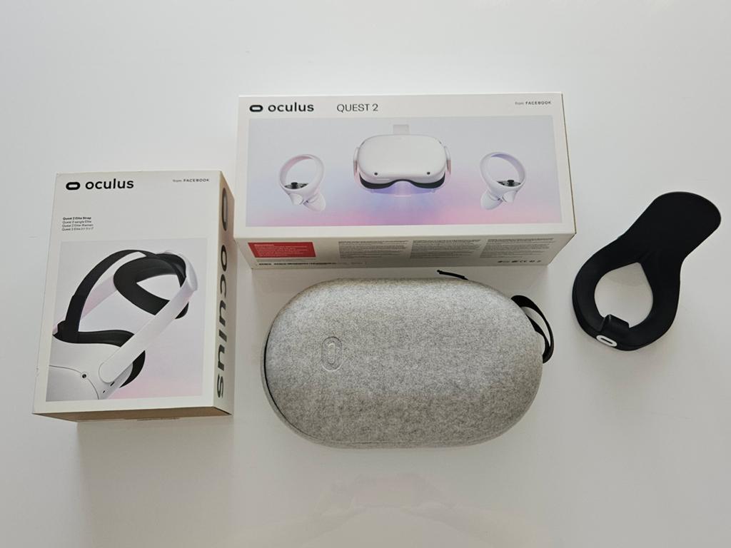 Meta quest 2 + accessoire comme neuf, Enlèvement, Comme neuf