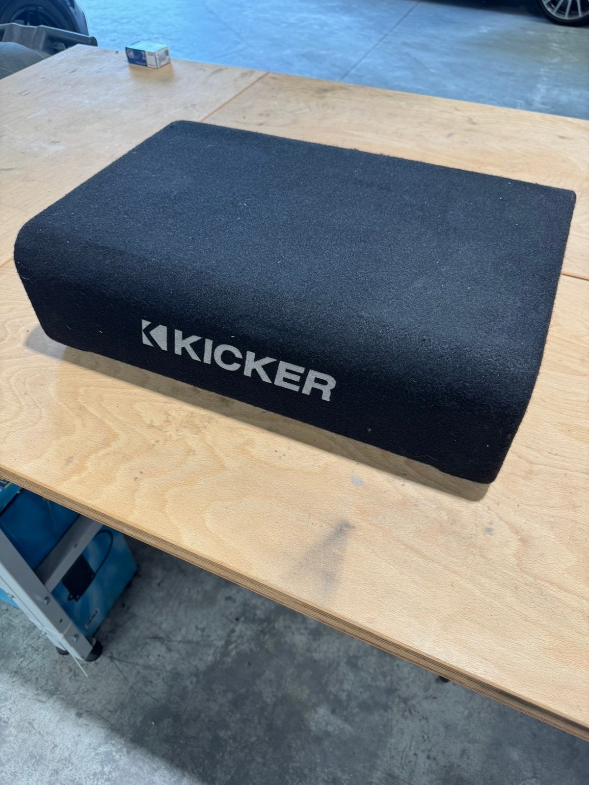 Kicker subwoofer, Ophalen, Gebruikt