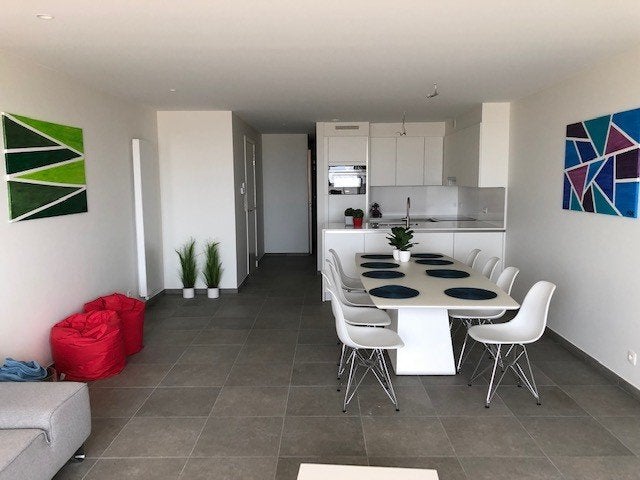 nieuwbouw appartement zeedijk Westende te huur september