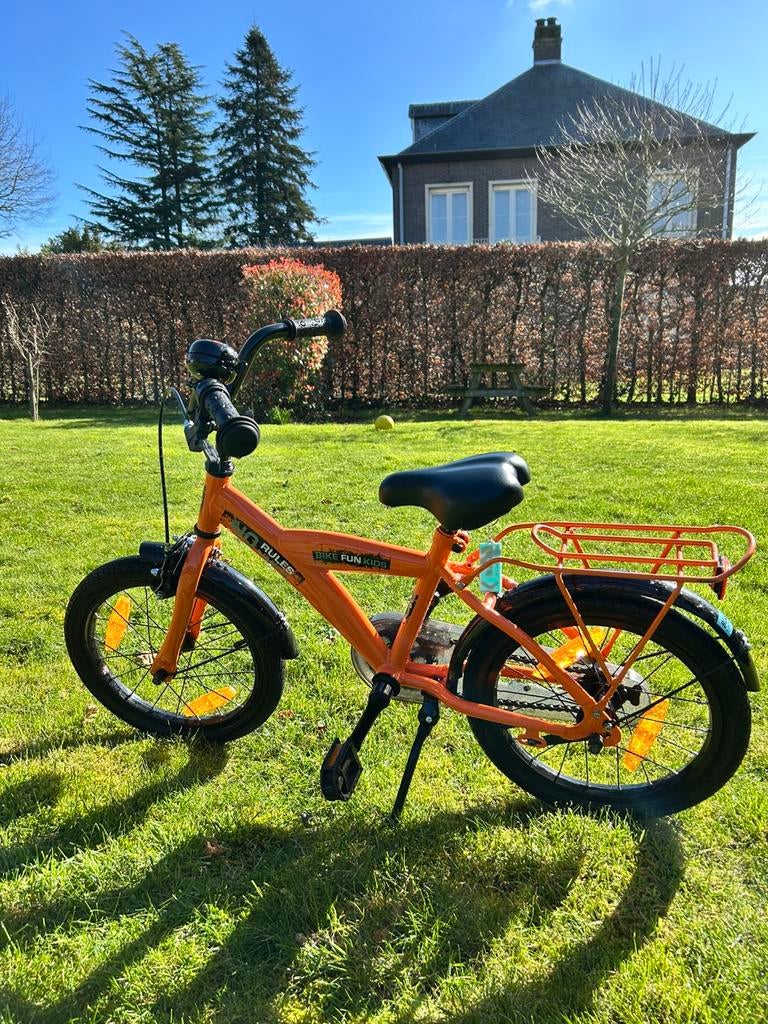 Kinderfiets 16inch Bike Fun Kids, Ophalen, Zo goed als nieuw