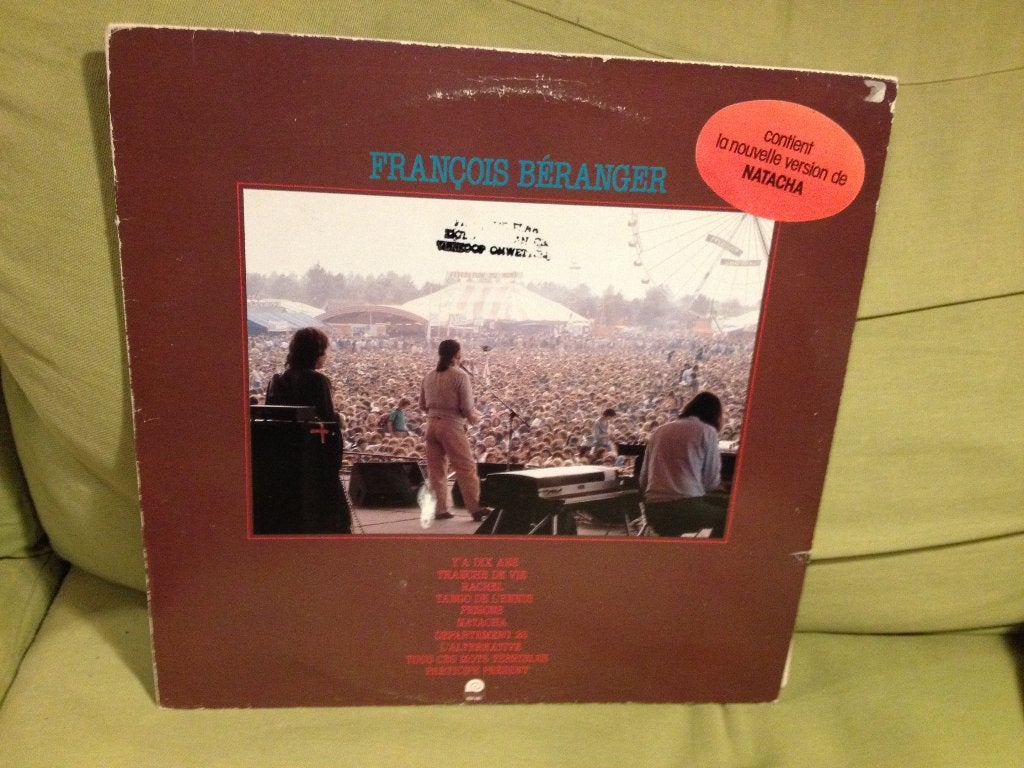 François Beranger - François Beranger 1979, LP, Gebruikt, Blues Rock, Ophalen of Verzenden