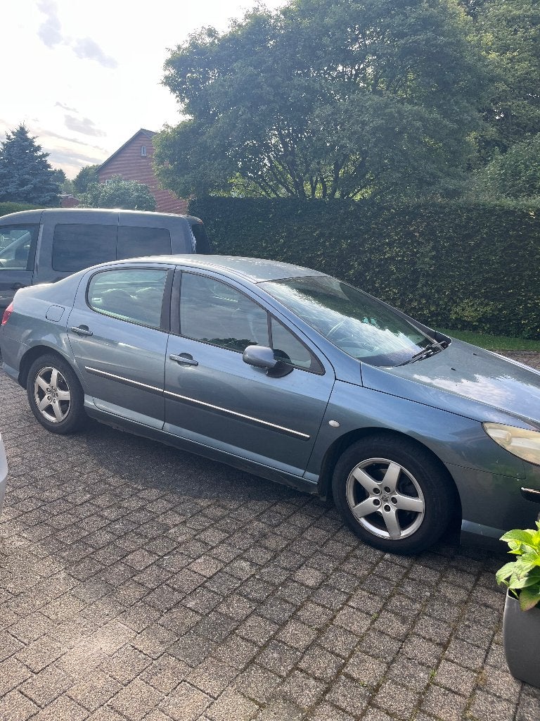 Peugeot 407 Hdi. 6 speed, Auto's, Peugeot, Voorwielaandrijving, 4 deurs, Zwart, Blauw