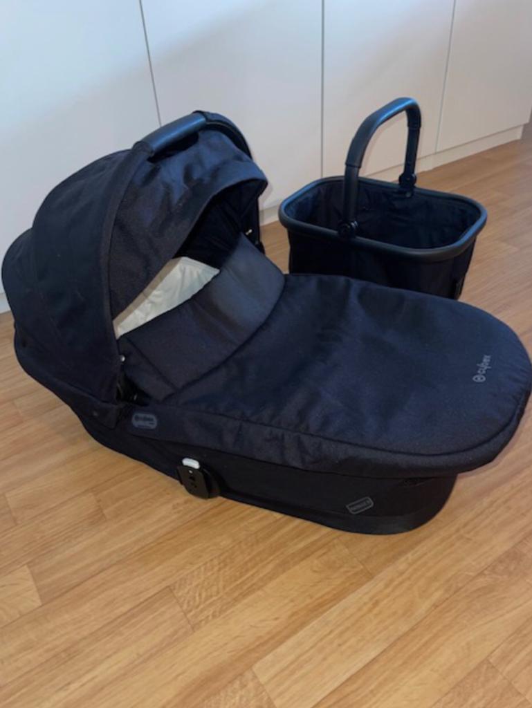 Draagmand cybex gazelle moon black + afneembare mand, Enfants & Bébés, Enlèvement, Neuf, Autres marques