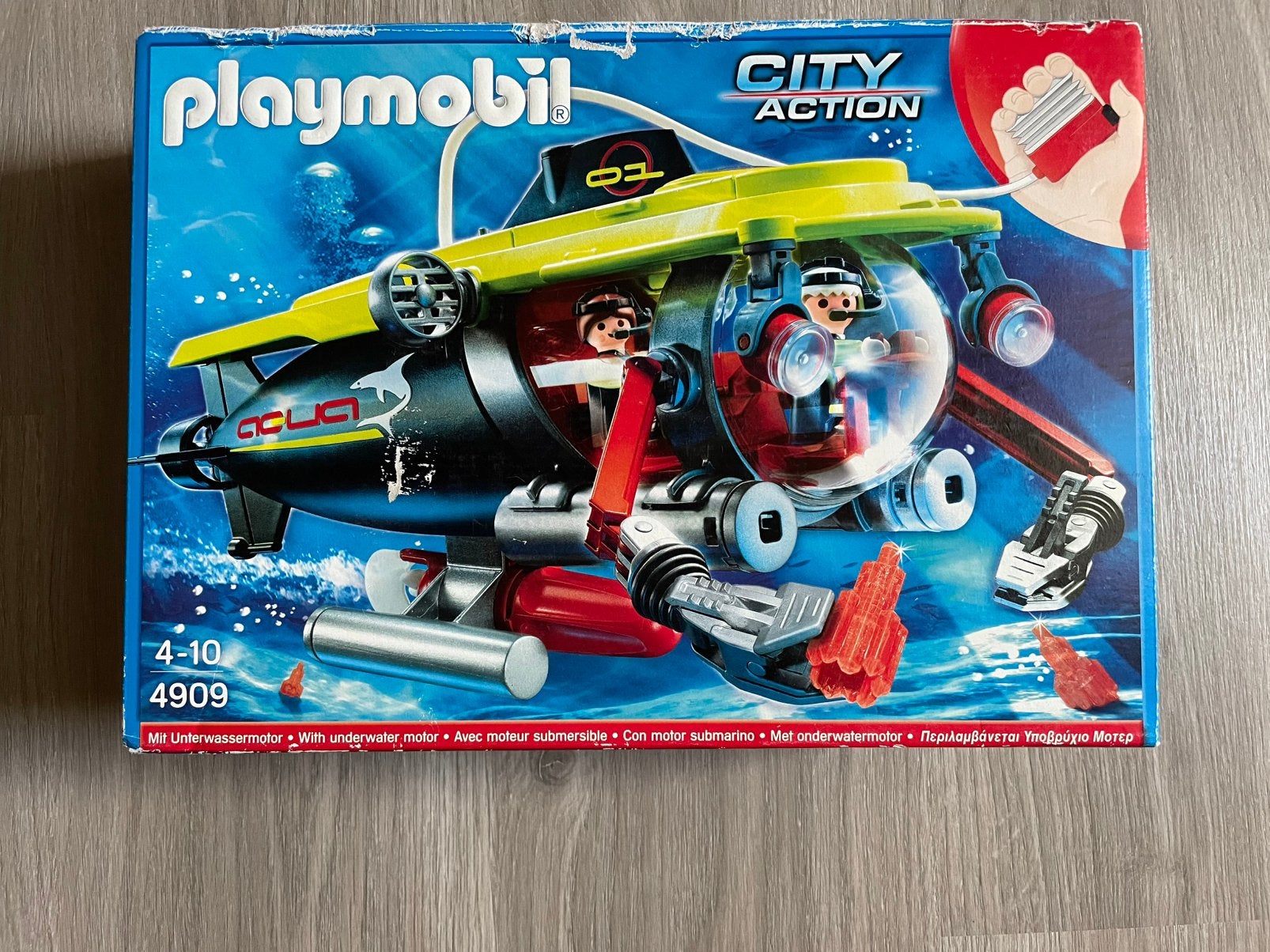 Playmobil 4909 Sousmarin avec explorateurs. Neuf, Enlèvement ou Envoi, Neuf, 4 à 6 ans